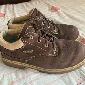 Lugz Steel Toed Boots
